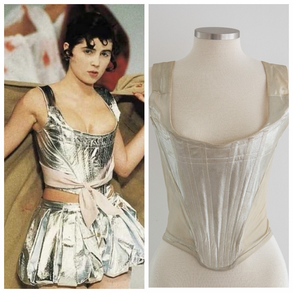 Vivienne Westwood Vintage F/W 1988 Time Machine Champagne Gold Corset